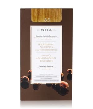 KORRES Arganöl Hochentwickelte Haarcoloration Golden Honey Light Blonde / Honigblond 8.3 Haarfarbe