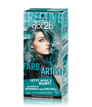 Schwarzkopf got2b Farb/Artist 097 Mermaid Grün Stufe 1 Haarfarbe