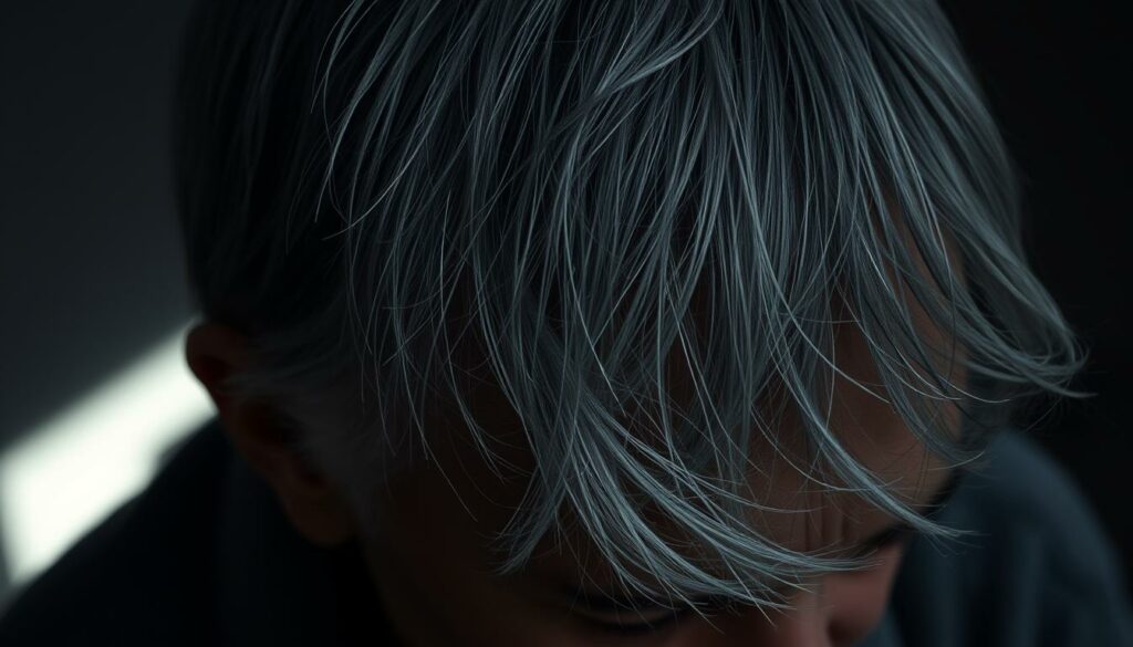 warum werden haare grau