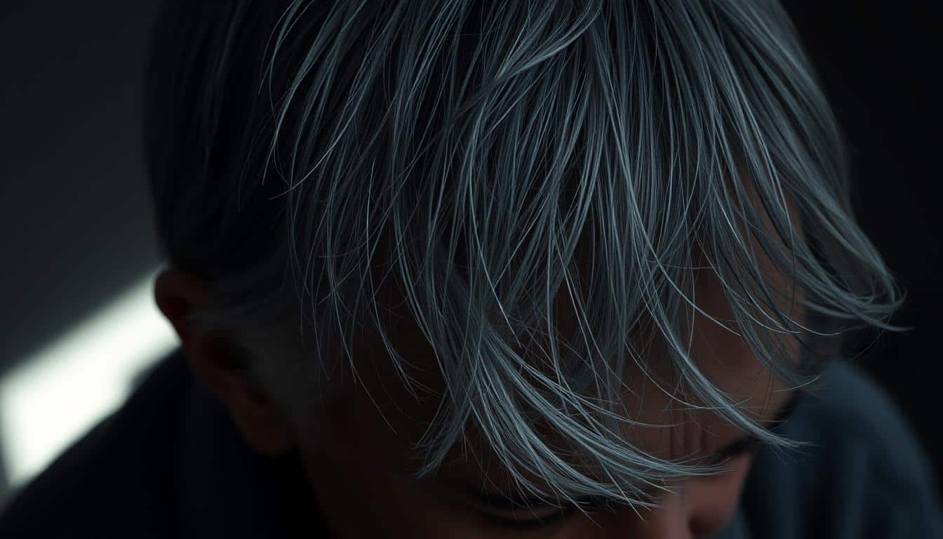 warum werden haare grau