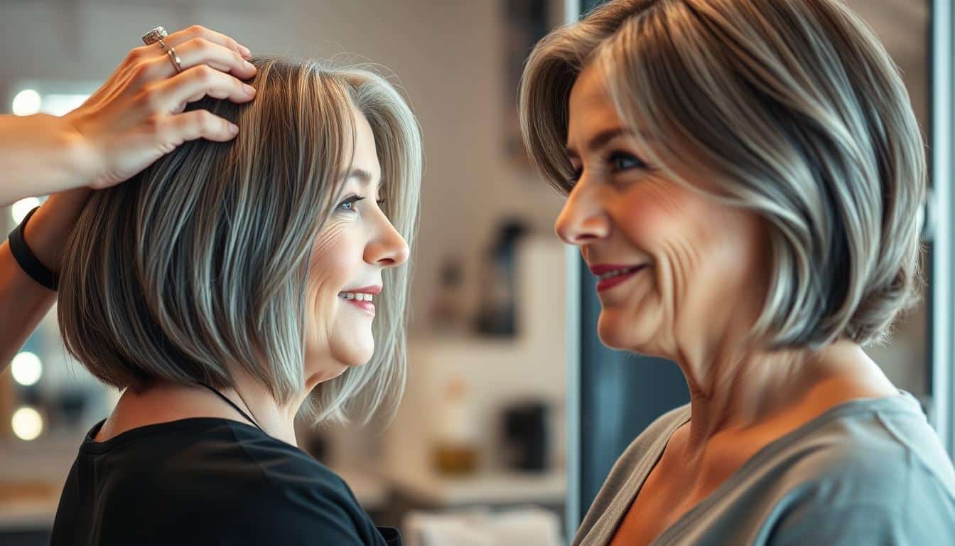 welche tönung für graues haar