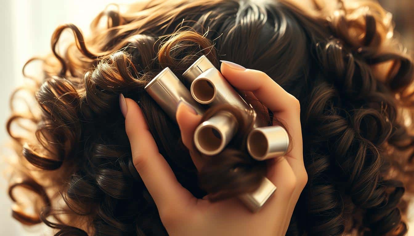 wie lange lockenwickler im haar lassen